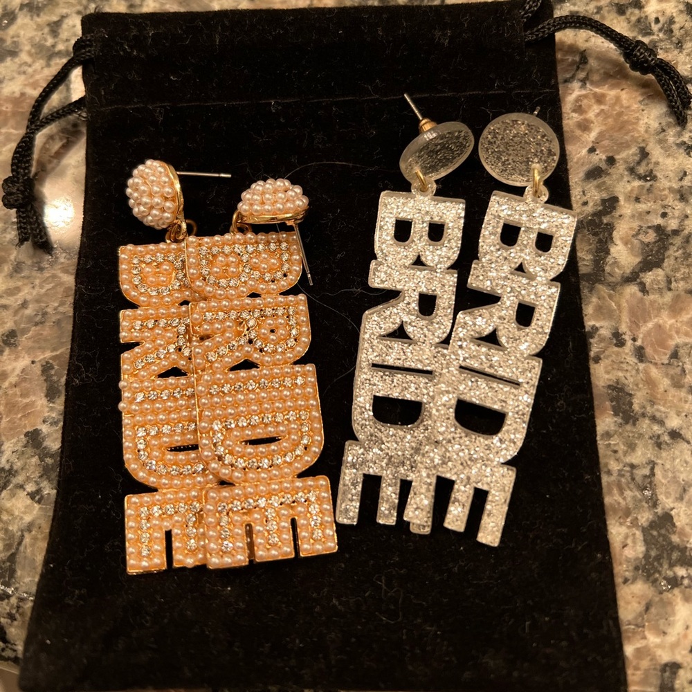 Bride earrings